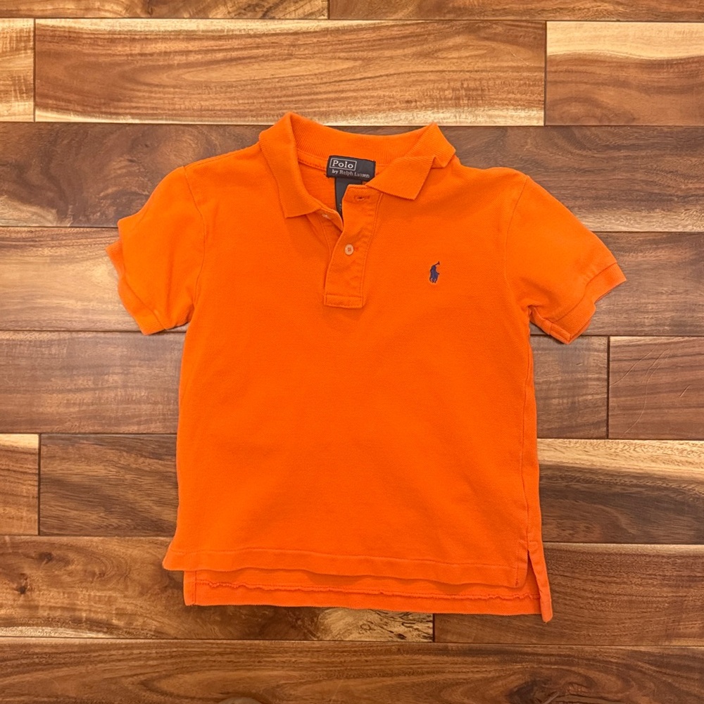 Ralph Lauren Bright Orange Polo Shirt
